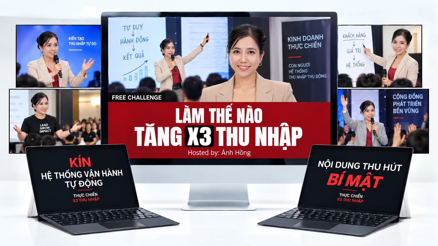 Ánh Hồng - Tăng X3 Thu Nhập